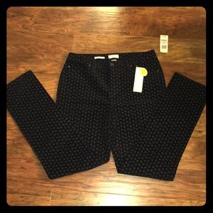 Charter Club Corduroy Pants flower NEW tags comfy